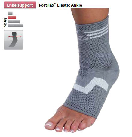 Donjoy Fortilax Elastic Ankle Enkelsupport - Maat XS - Omtrek Enkel: 19-20 cm