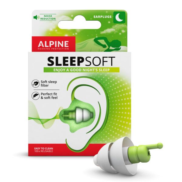 Alpine Gehoorbescherming Sleepsoft - Slaap Oordoppen