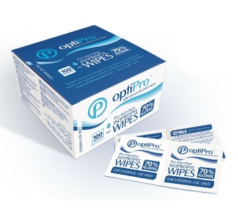Optipro Pre-Injection Alcohol Wipes