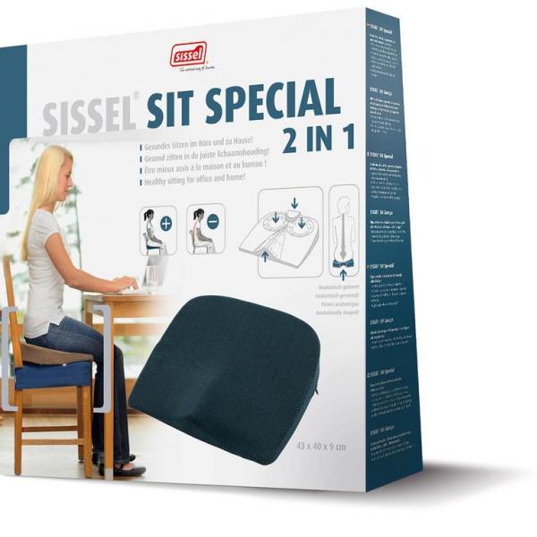 Sissel Sit Special 2-In-1 Luxe 2-Delig Wigkussen Voor Rechtop Zitten