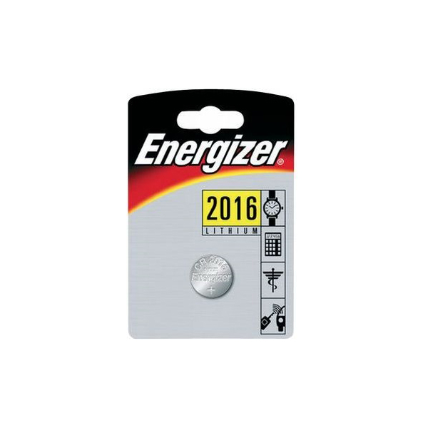 Energizer Lithium CR2016 3V Batterij