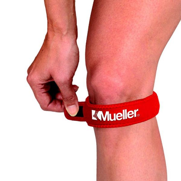 Mueller Jumpers Knee Strap  - Universeel - Rood