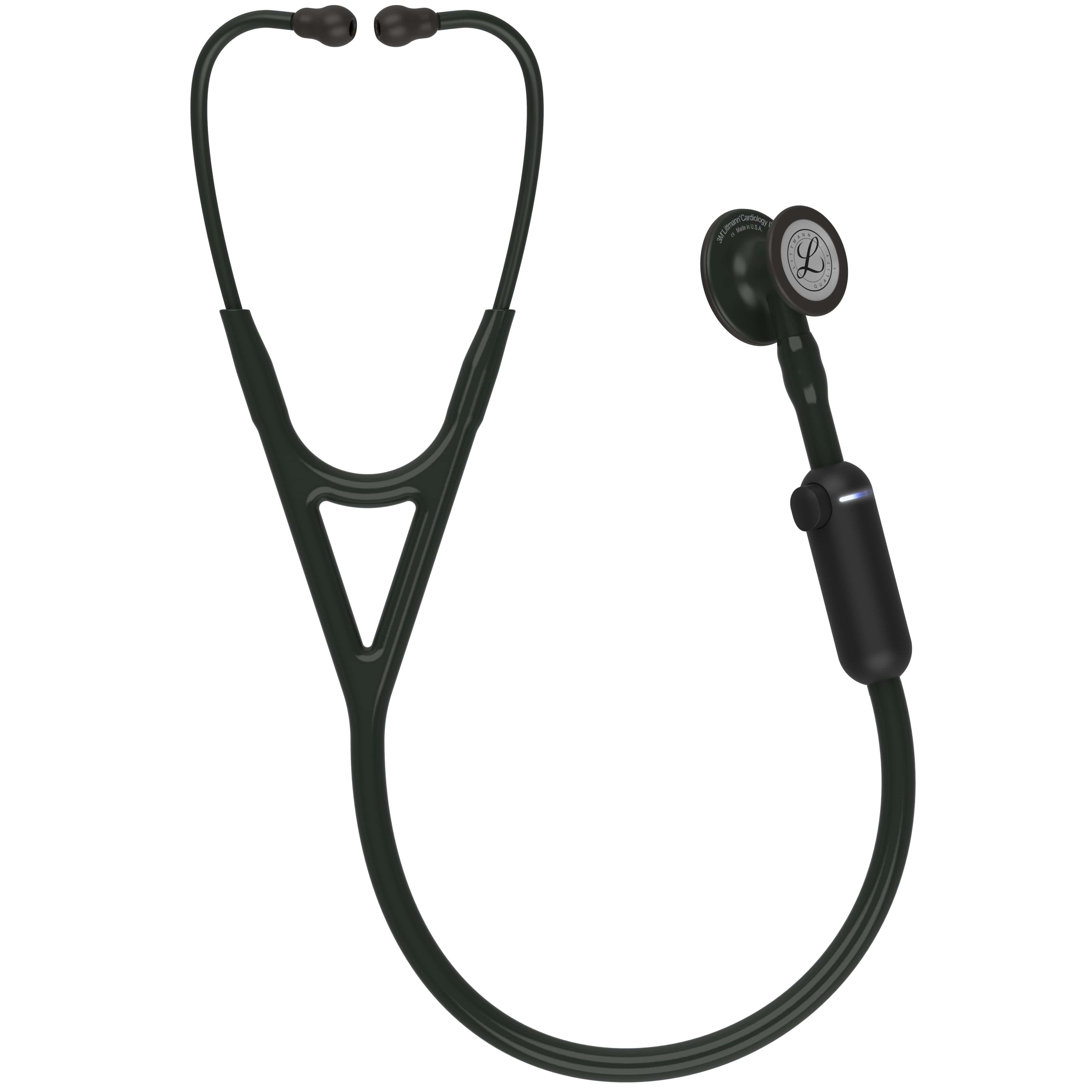 Littmann Core Digitale Stethoscoop - Zwart Met Zwarte Afwerking