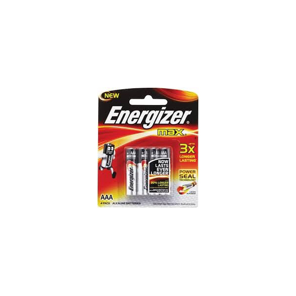 Energizer Max Alkaline AAA/R03 batterijen